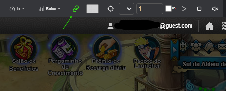 Controle de espelhamento de cliques no Konoha Launcher